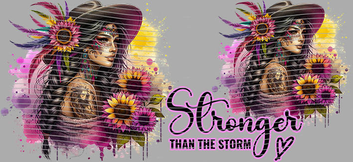 16oz Sunflower Girl-SU-316